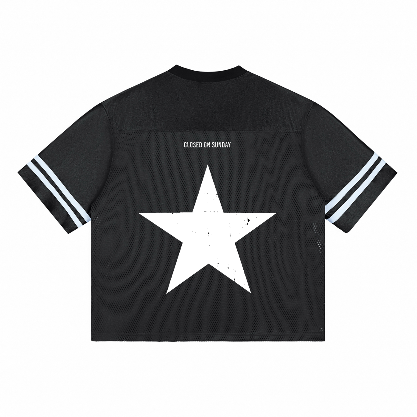 Taped Mesh T-Shirt