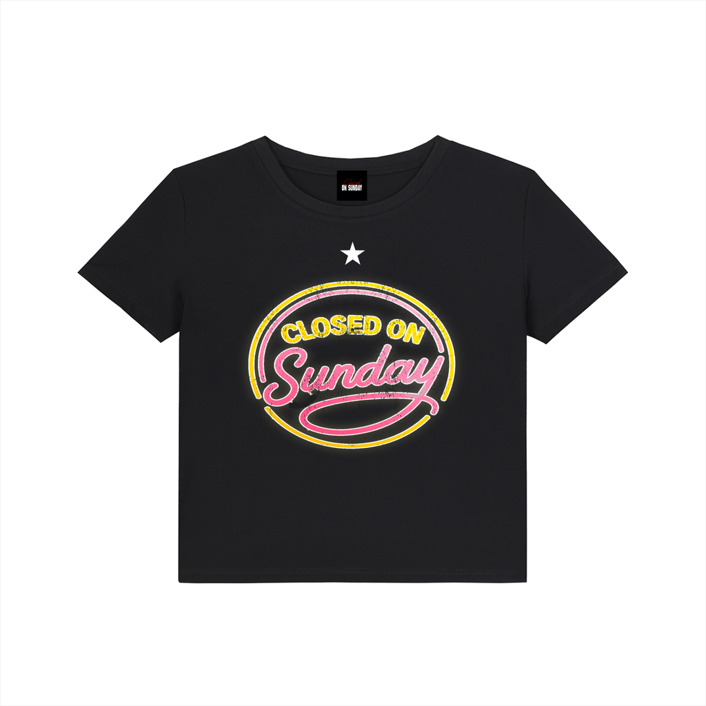 Sunday STAR GIRL Silk T-Shirt