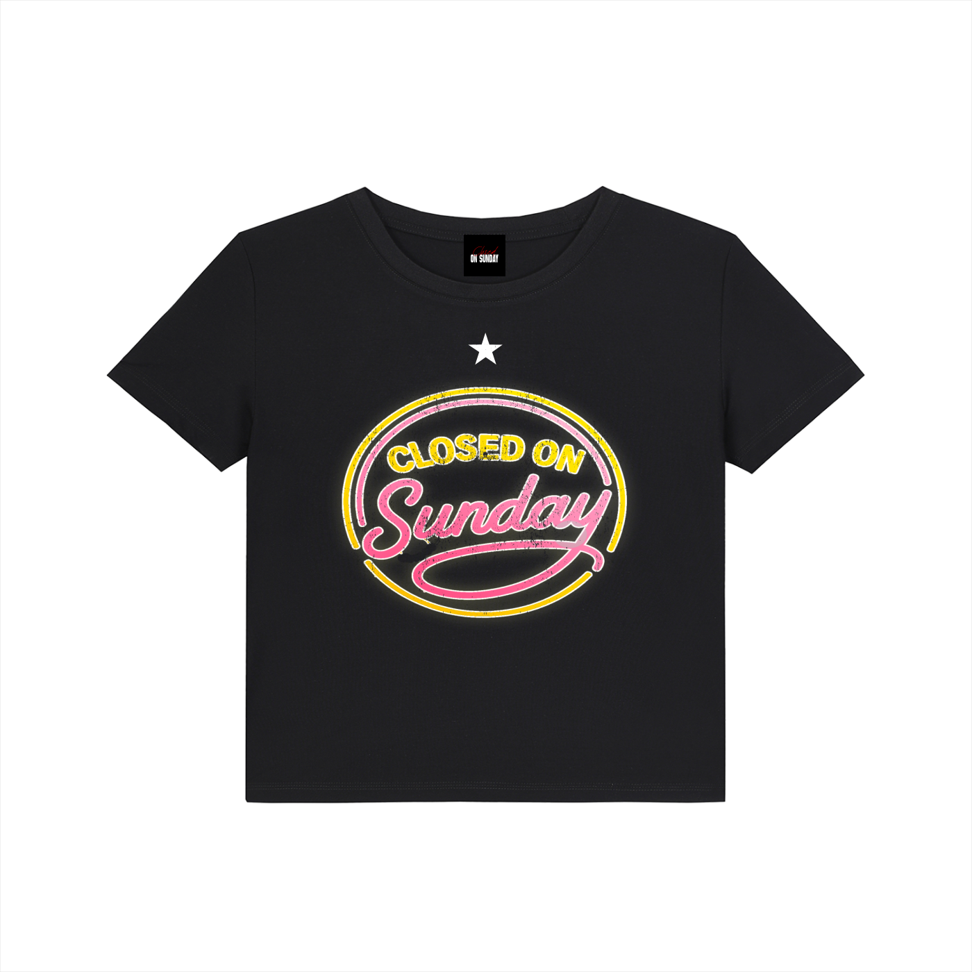 Sunday STAR GIRL Silk T-Shirt